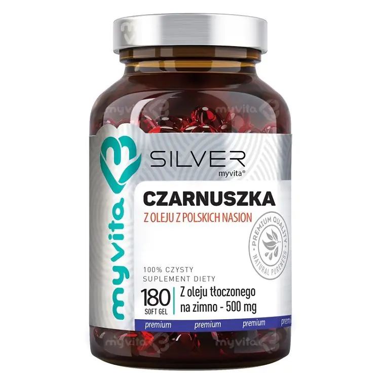 MyVita ulje crnog kima 500 mg 180 kapsula
