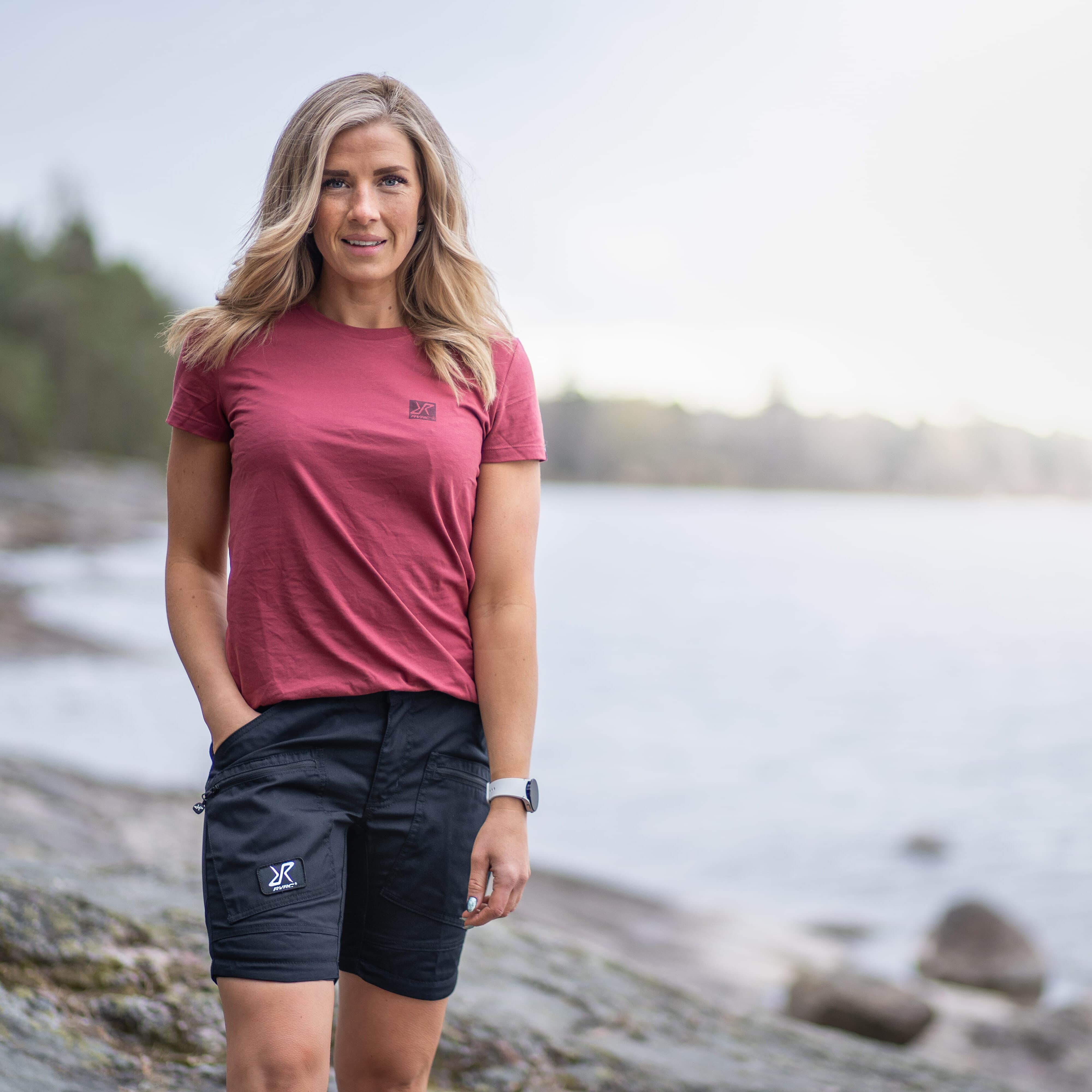 Breeze Tee 2.0 Femme Earth Red