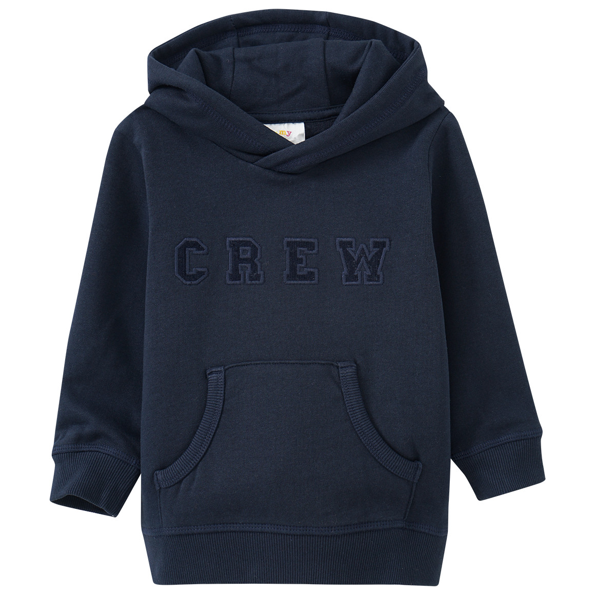 Kinder Hoodie mit appliziertem Schriftzug
