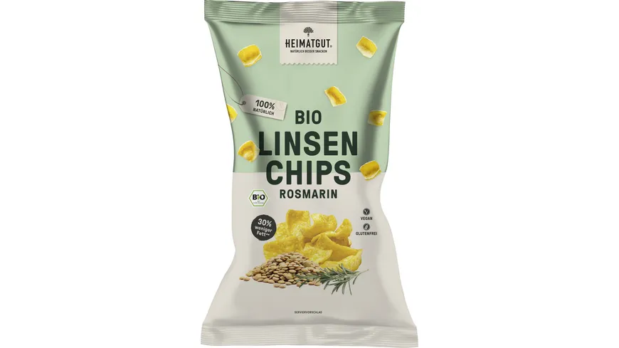 Heimatgut BIO Linsen Chips 75 g