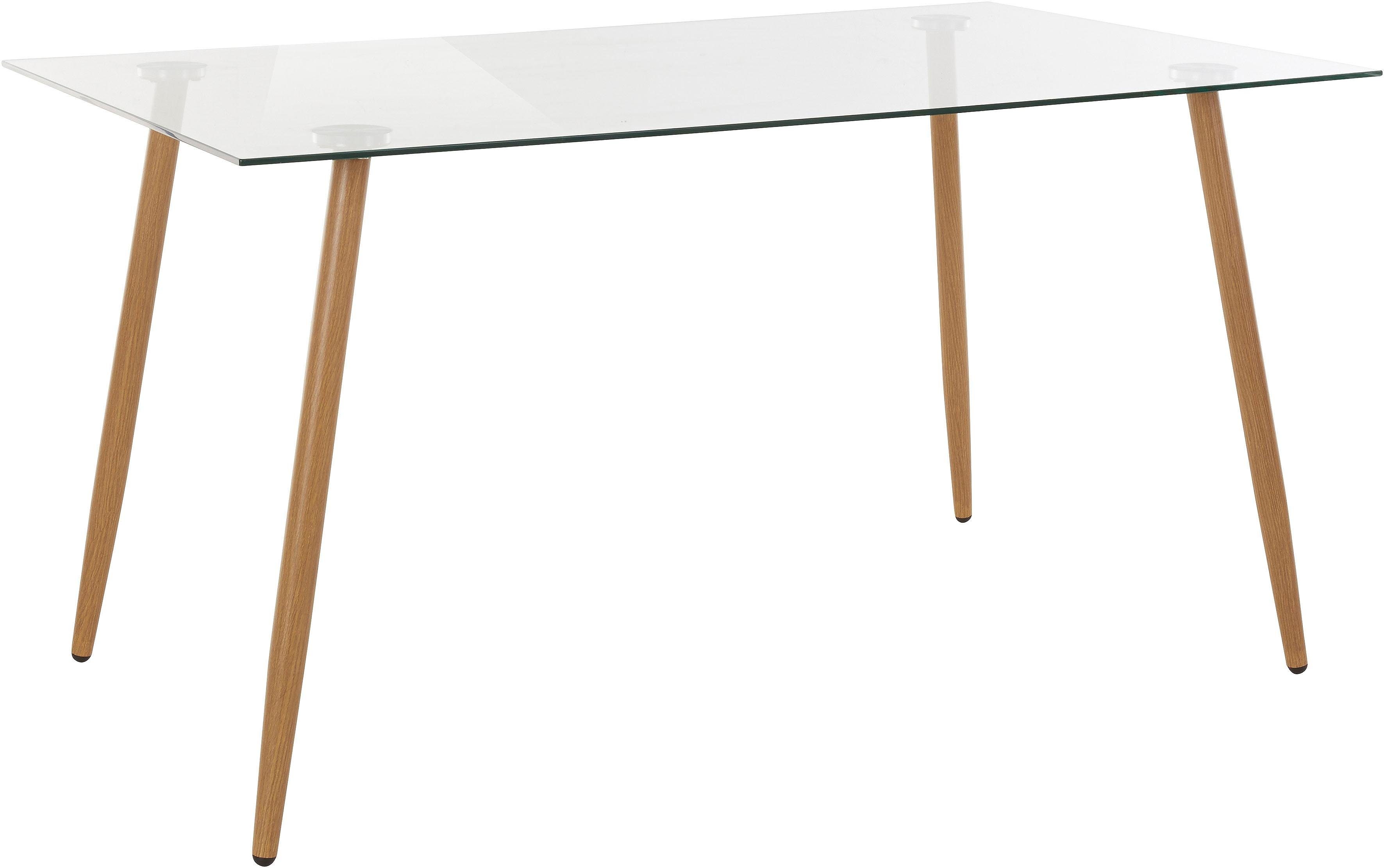INOSIGN Glastisch Miller, Breite 140 cm