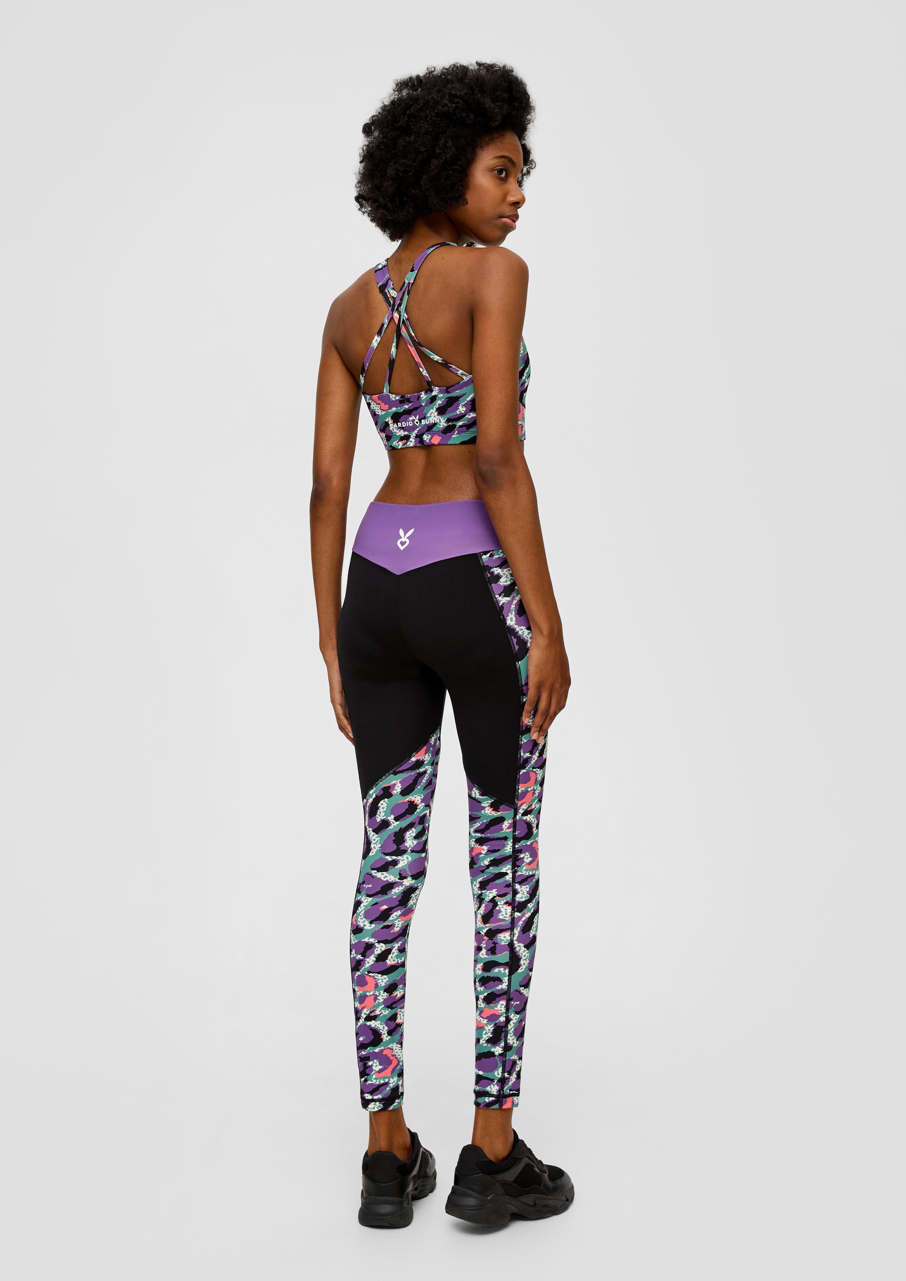 Slim: Sportleggings mit All-over-Print  2136891-65A4