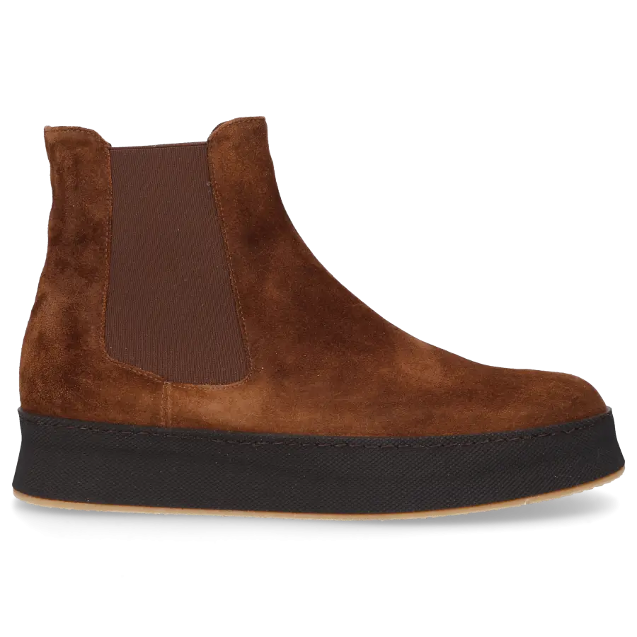 Truman's - Chelsea Boots 9834 Veloursleder - braun