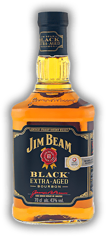 Jim Beam Black Extra Aged Jim Beam Black Extra Aged Der Perfektionist überzeugt schon beim ersten Tropfen. 0,7	 Liter - Vol 43%