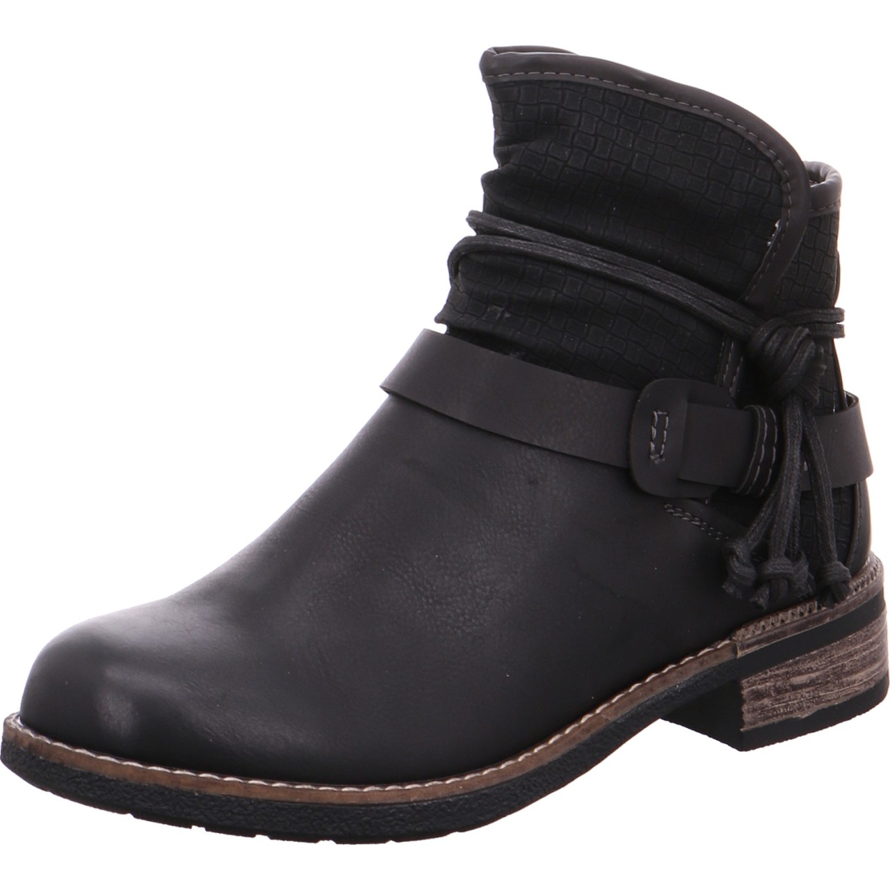 RIEKER Stiefeletten schwarz