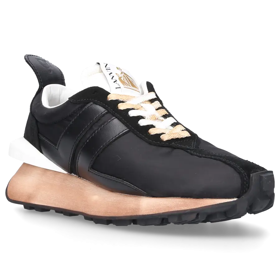 Lanvin - Sneaker low BUMPR Nylon - schwarz