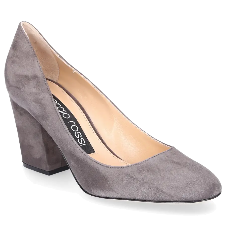 Sergio Rossi - Pumps VIRGINIA Veloursleder grau - grau