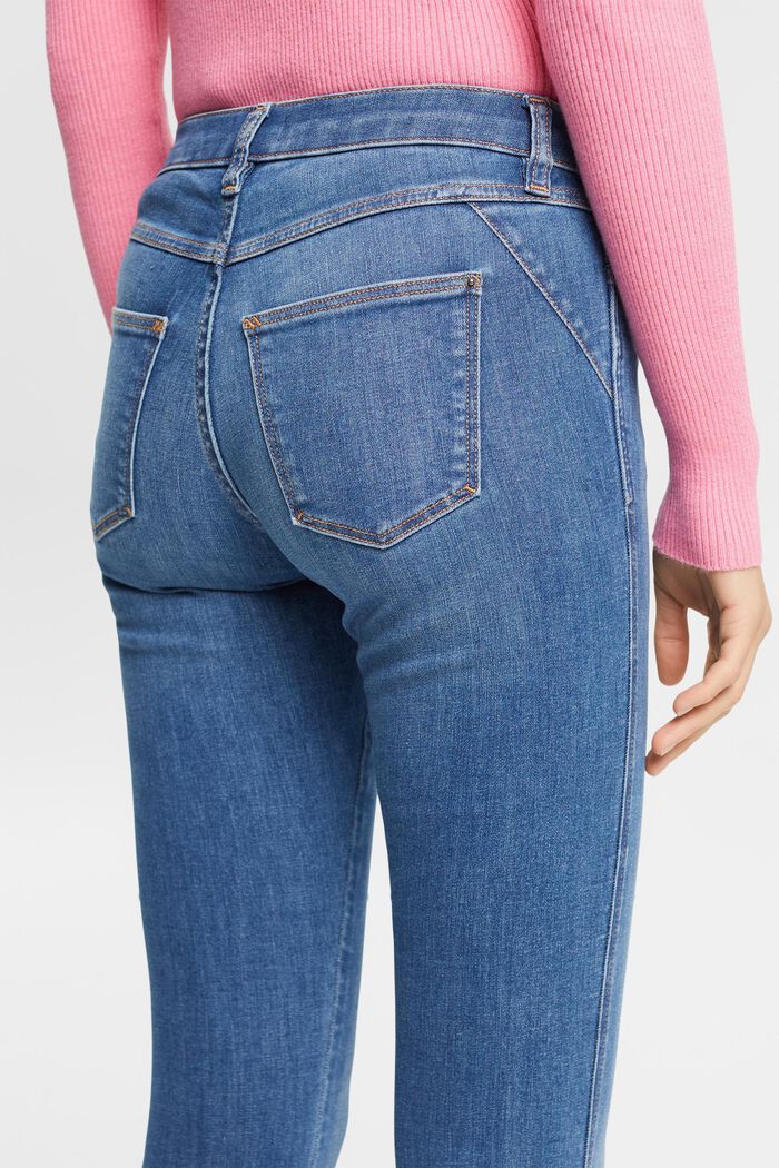 Stretchige High-Rise-Jeans im Skinny Fit