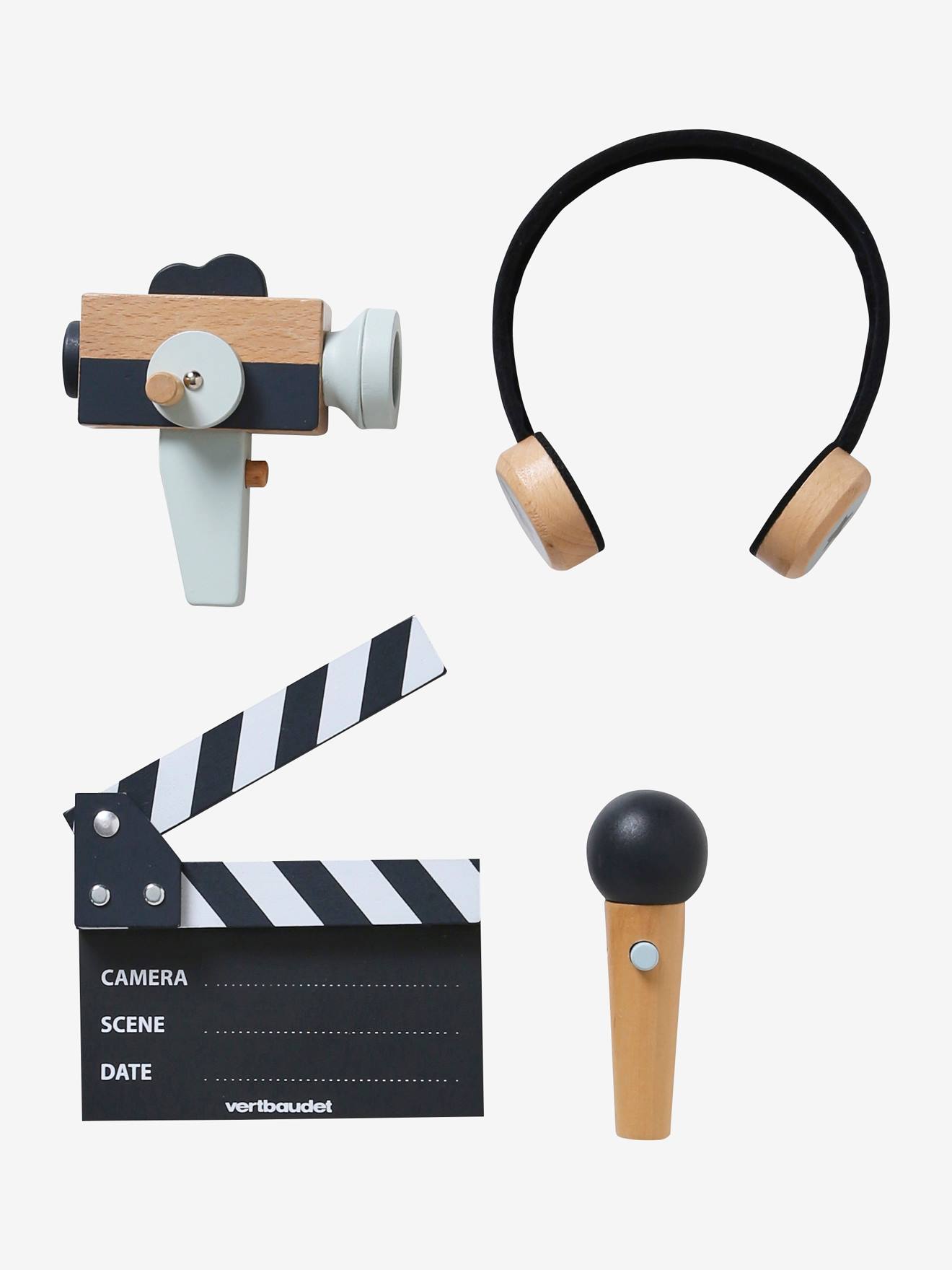Kit du réalisateur en bois FSC® gris
