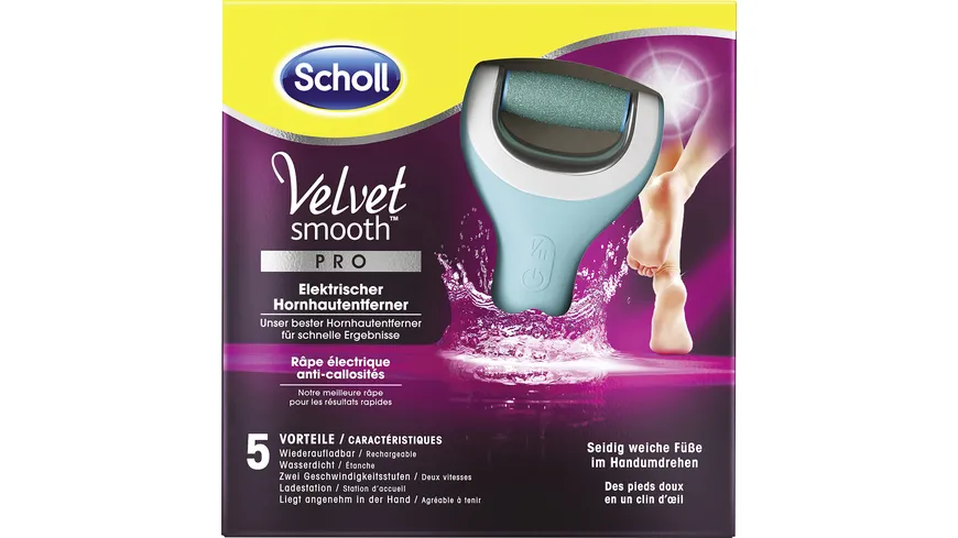 Scholl Velvet Smooth Pro Hornhautentferner elektrisch