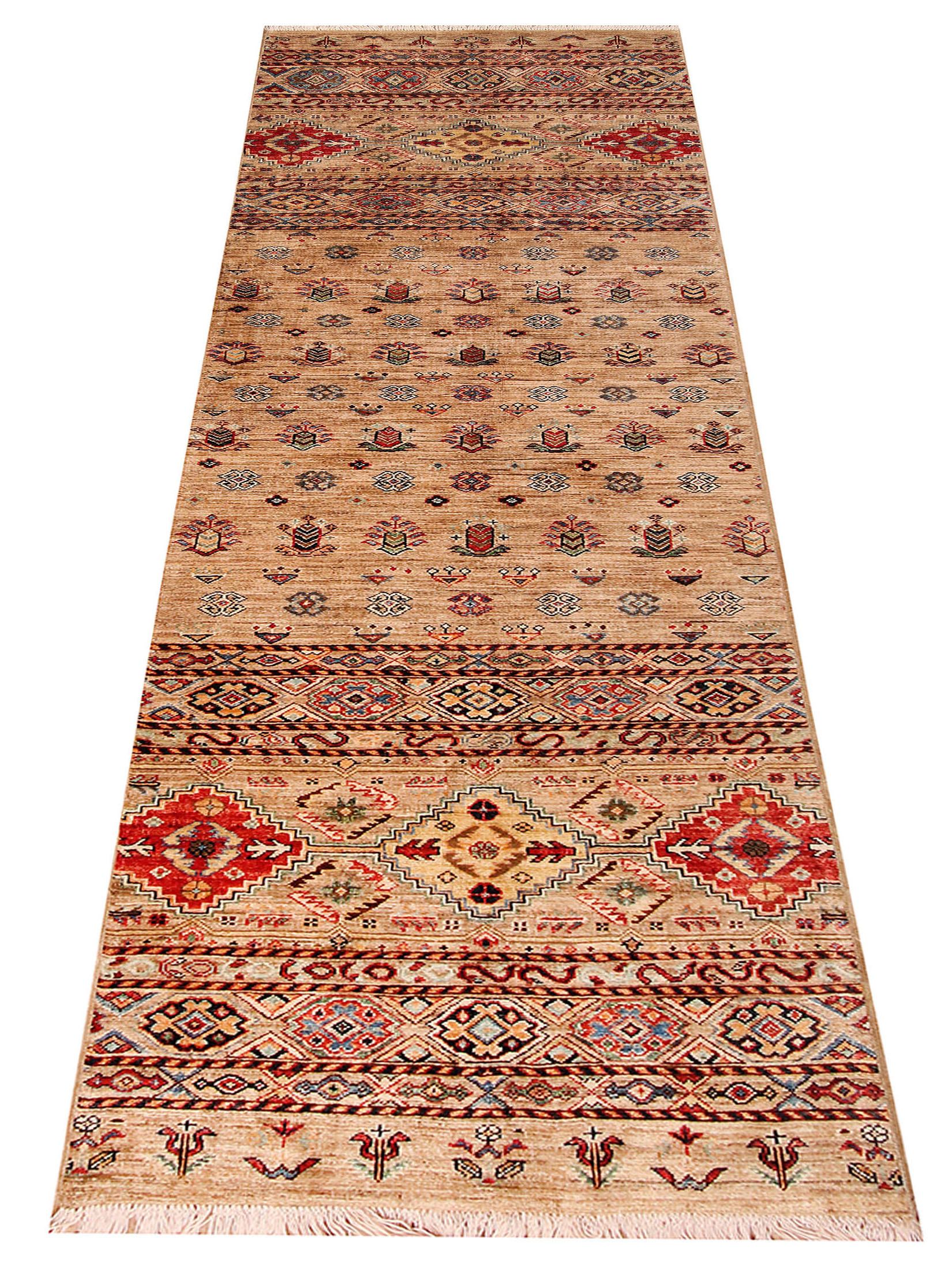Chobi Schal ca. 85 x 296 cm, Unikat / Einzelstück