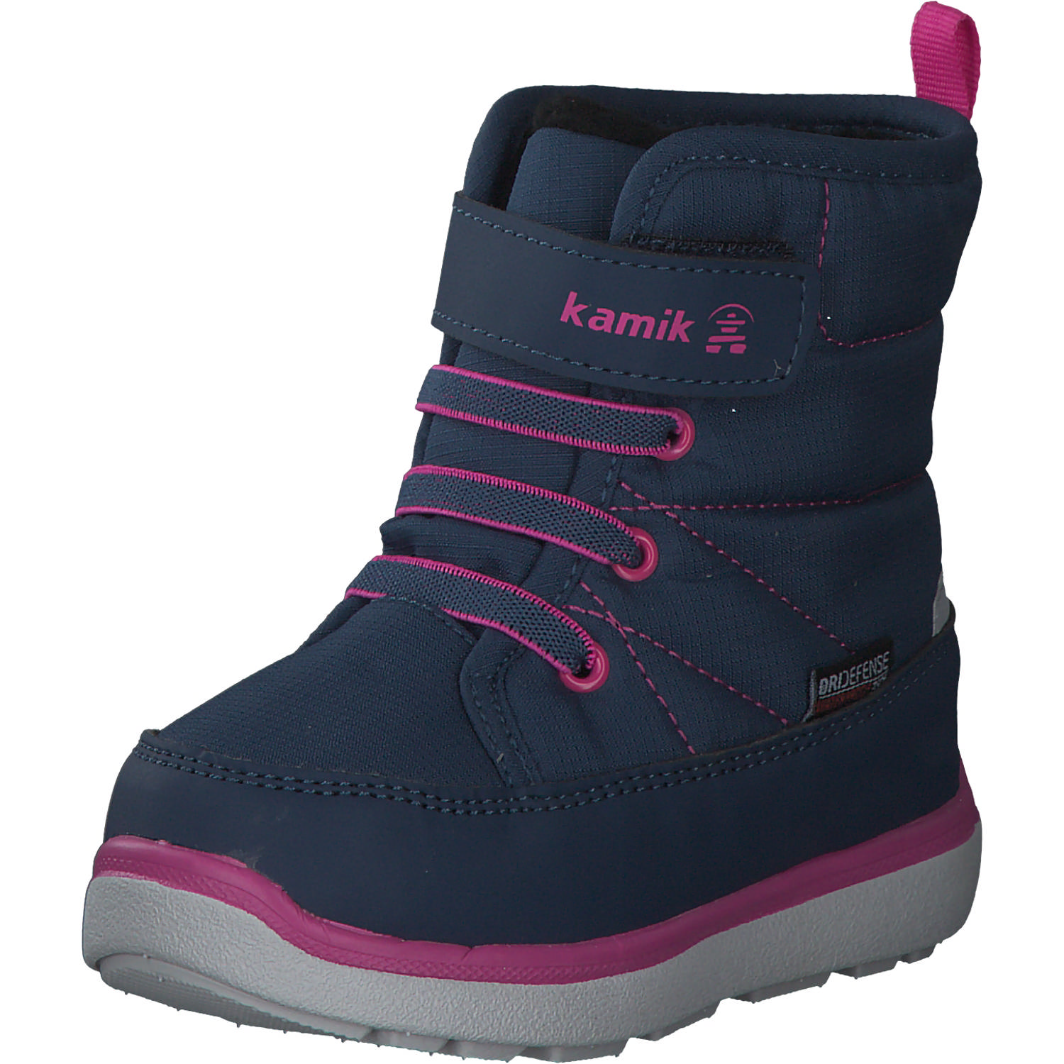Kamik Luget NF9396, Stiefeletten (Kinder), Kinder, Navy/Magenta