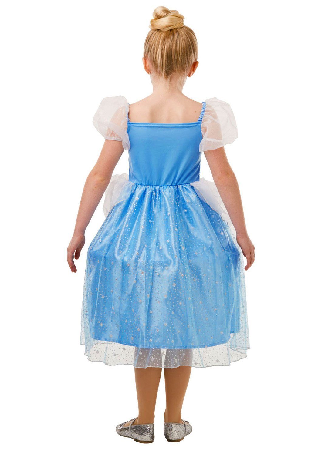 Rubie´s Kostüm  Prinzessin Cinderella Glitzerkostüm für Kin, Prinzessinnenkleid mit jeder Menge Glanz und Glitter