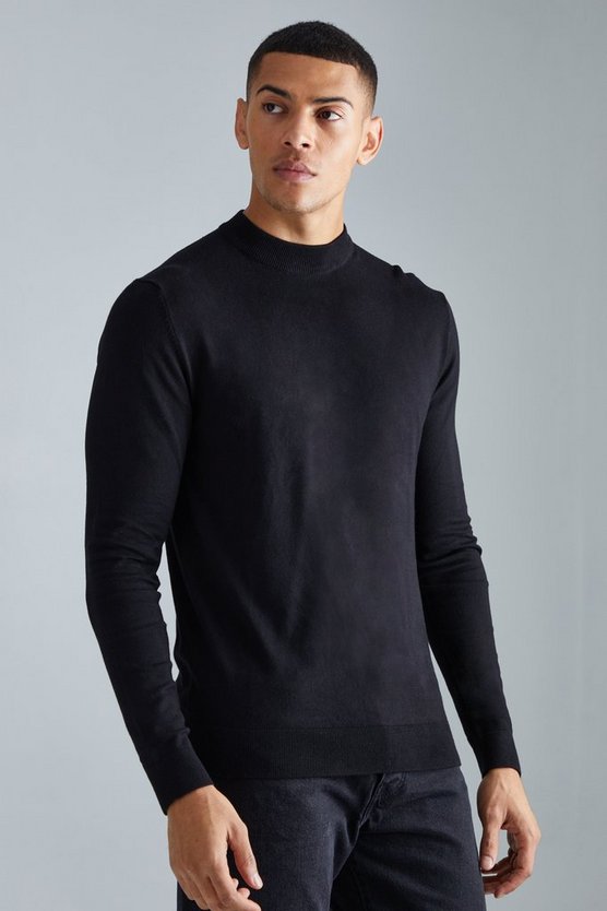 Recycelter Rollkragenpullover