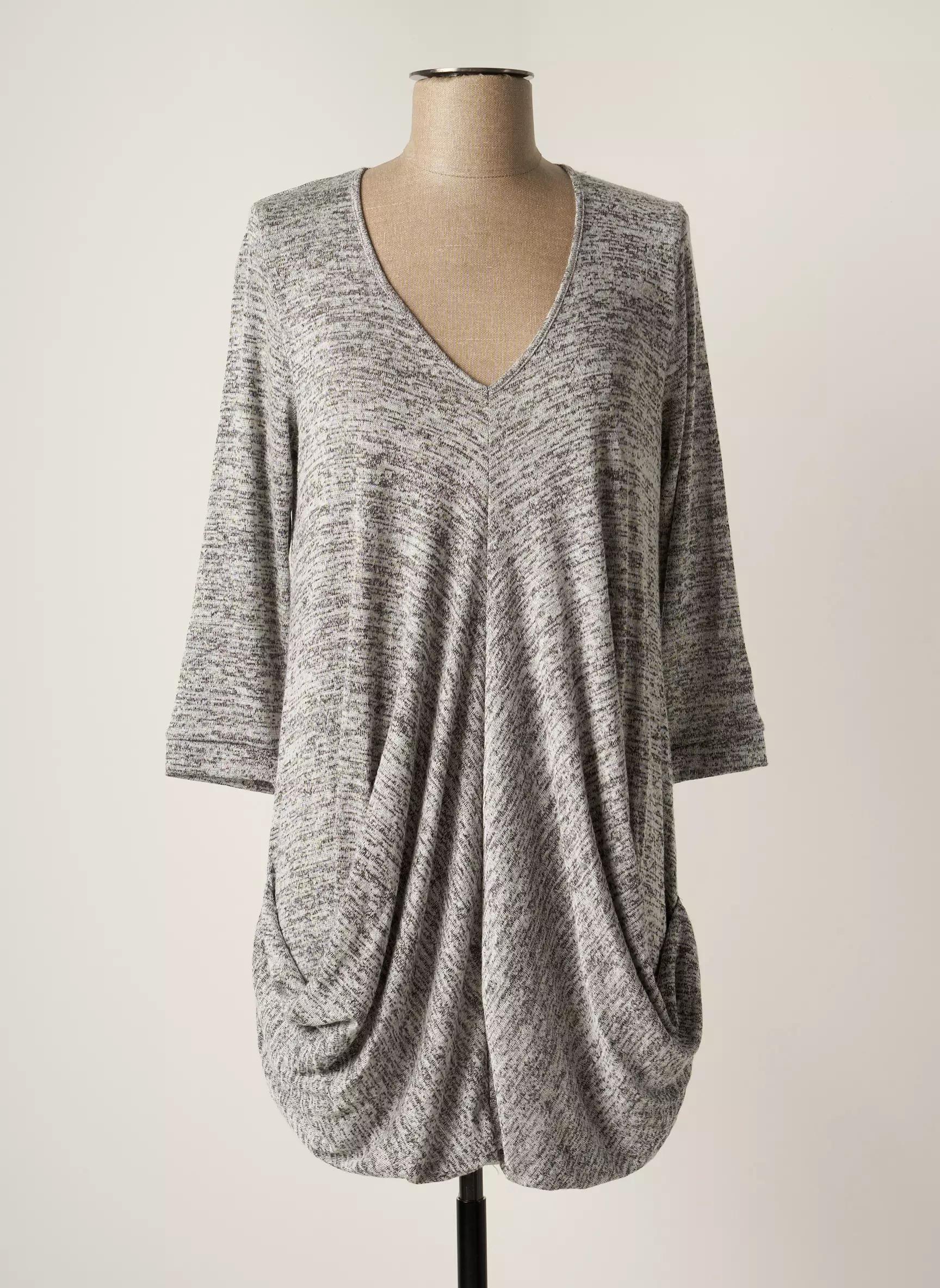 Anne Fontaine Pull Tuniques Femme couleur gris
