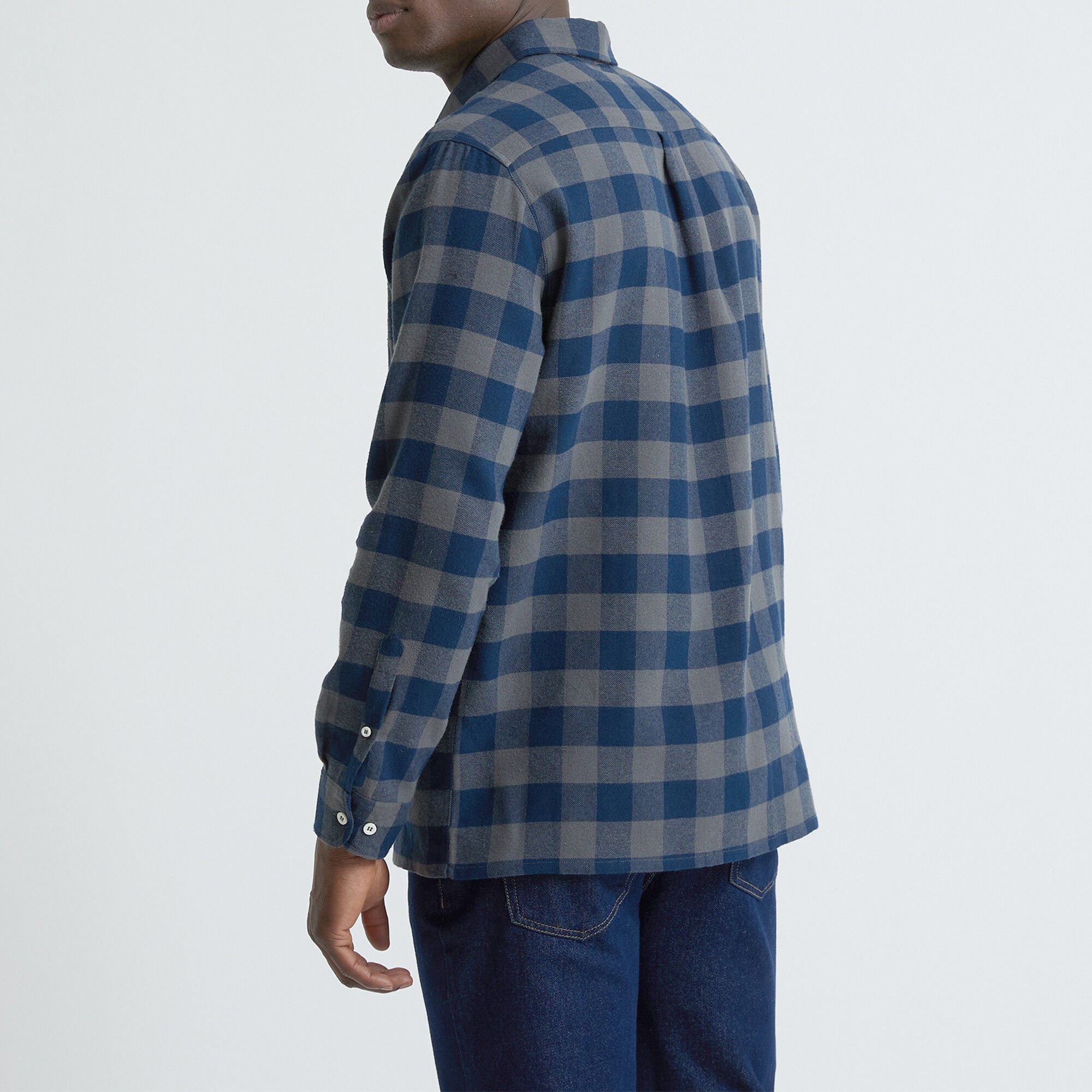 Chemise carreaux écossais flanelle