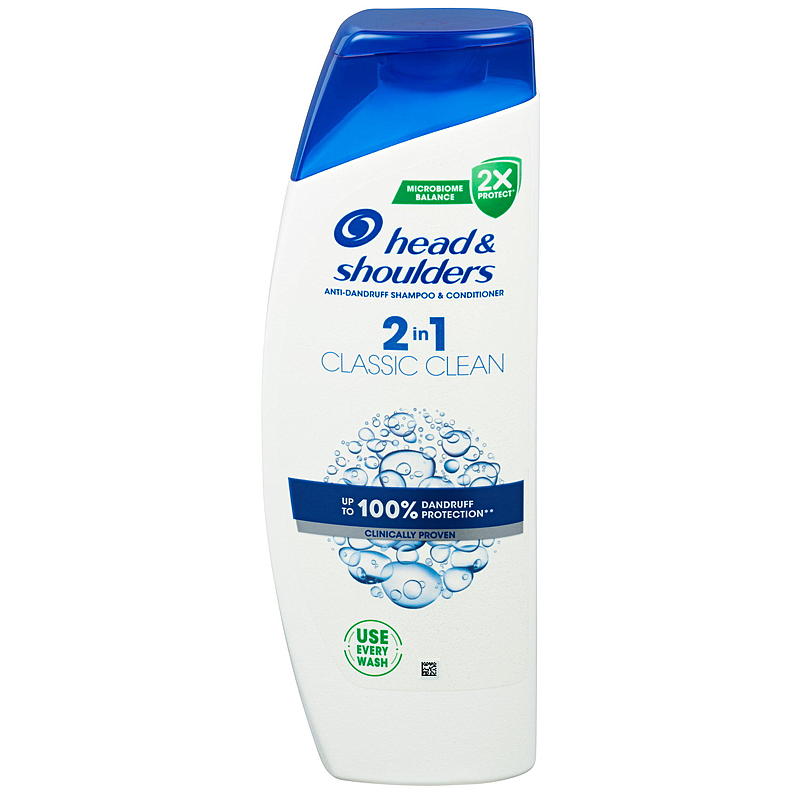 H&S H&S shampoo 400 ml Classic clean 2in1