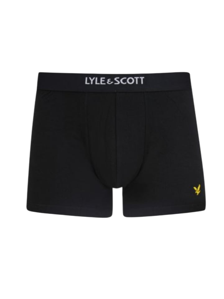 Lyle & Scott Boxer 3-Er Set in Schwarz/Khaki/Dunkelblau günstig kaufen S