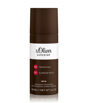 s.Oliver Superior Men 24h Deodorant Spray-150 ml