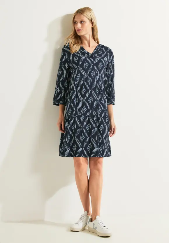 CECIL Kleid mit grafischem Print