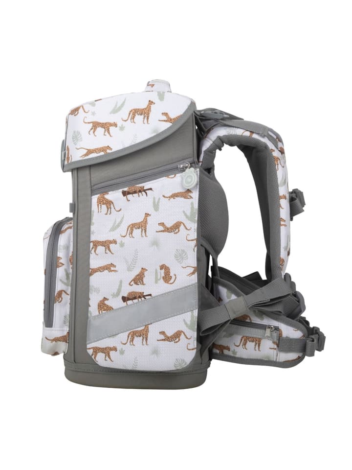 SCHOOL-MOOD Champion Maxx Schulranzen-Set in Leopard günstig kaufen onesize