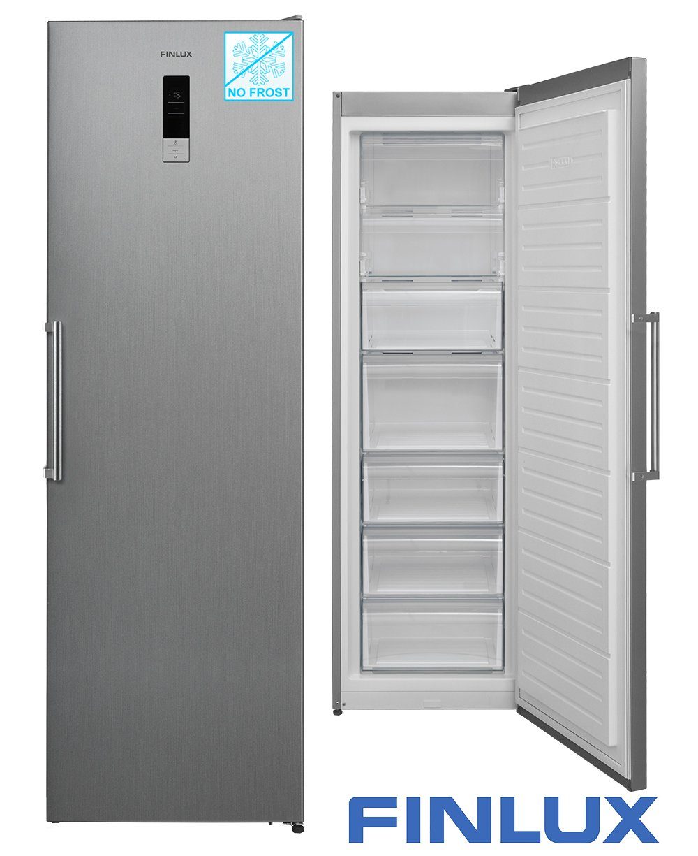 FINLUX Gefrierschrank FB SGSNF 280 IE, 186,0 cm hoch, 59,5 cm breit, NoFrost, Tür-offen-Alarm, Supergefriermodus, Energiesparmodus