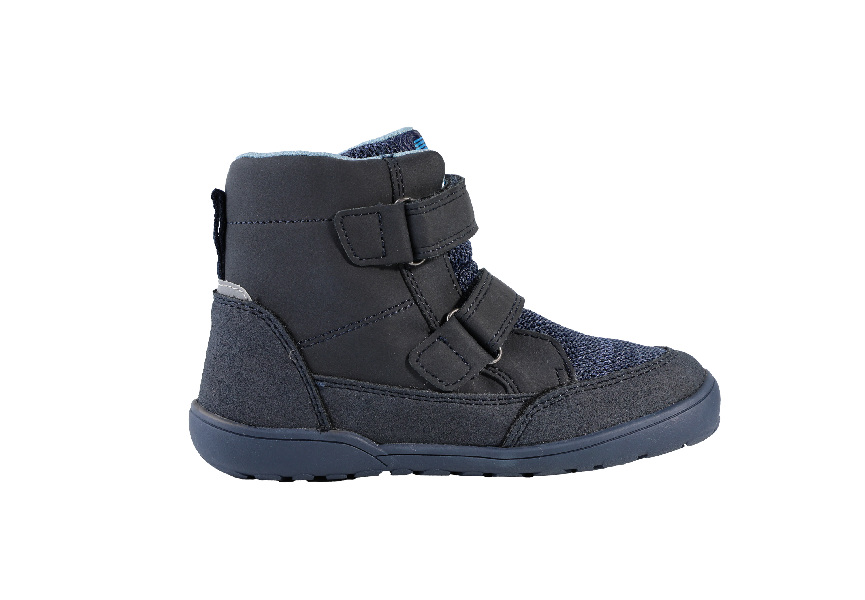 Lurchi Stiefelette Jimmy-TEX Barefoot - navy-turkis