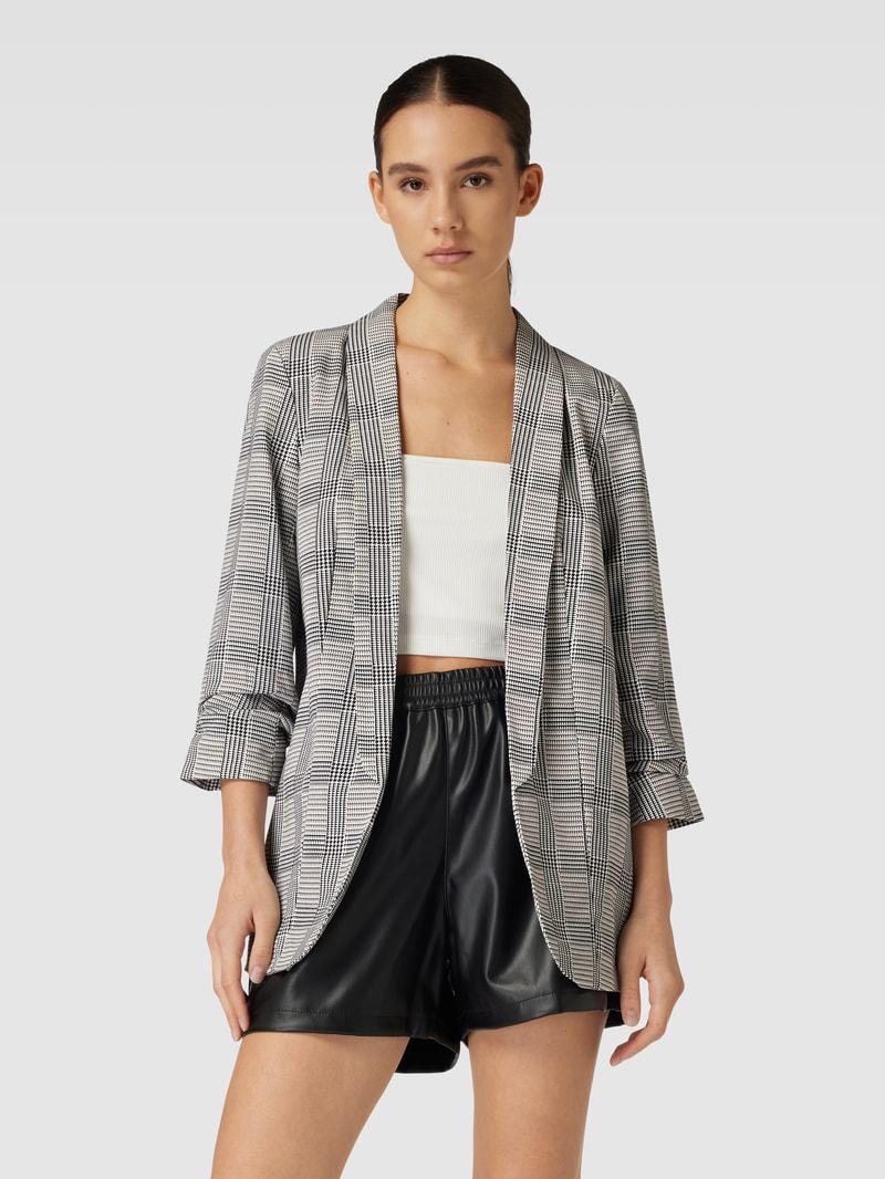 Blazer mit  Animal-Print Modell 'BOSELLA' in black