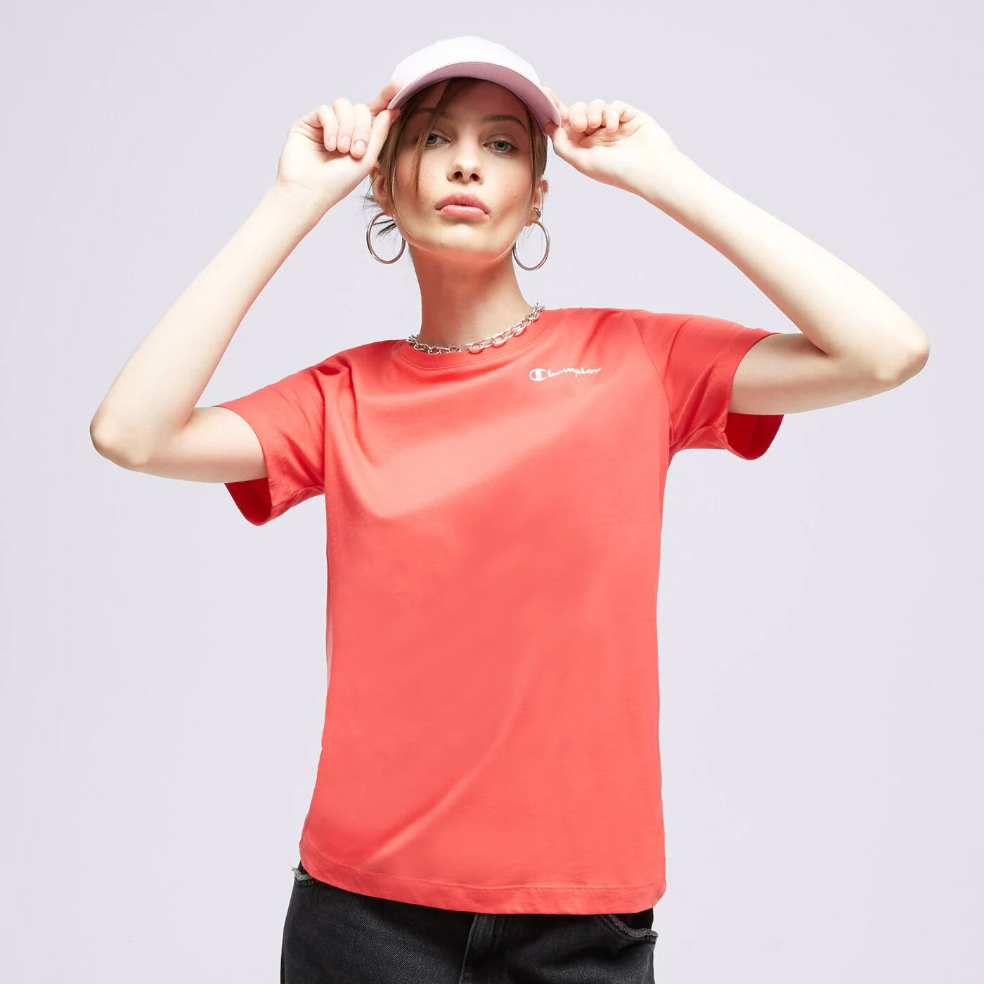 CHAMPION T-SHIRT CREWNECK T-SHIRT Rosa