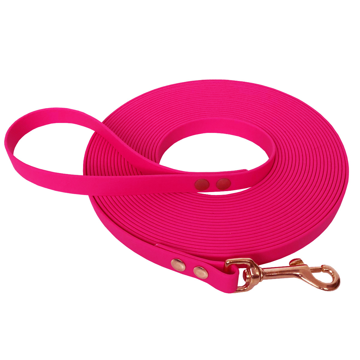 bio-leine Hundeleinen bio-leine 25-35 kg Schleppleine Biothane magentarot 5 m
