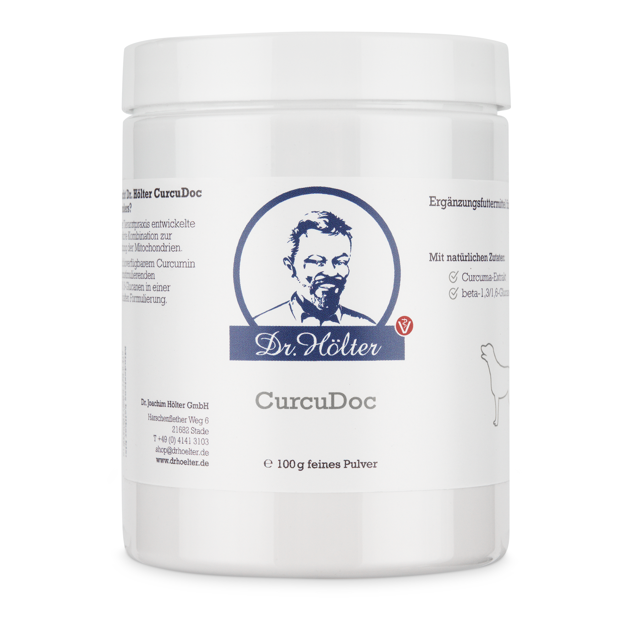 Dr. Hölter Ergänzungsfutter & Aufzucht Dr. Hölter CurcuDoc Kurkuma Pulver 100 g