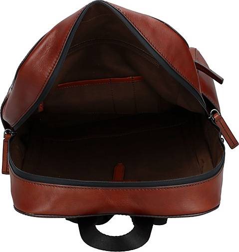 The Bridge Damiano Rucksack Leder 39 cm Laptopfach
