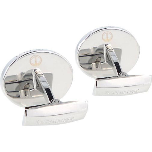 Davidoff Essentials Manschettenknöpfe Messing 2 cm