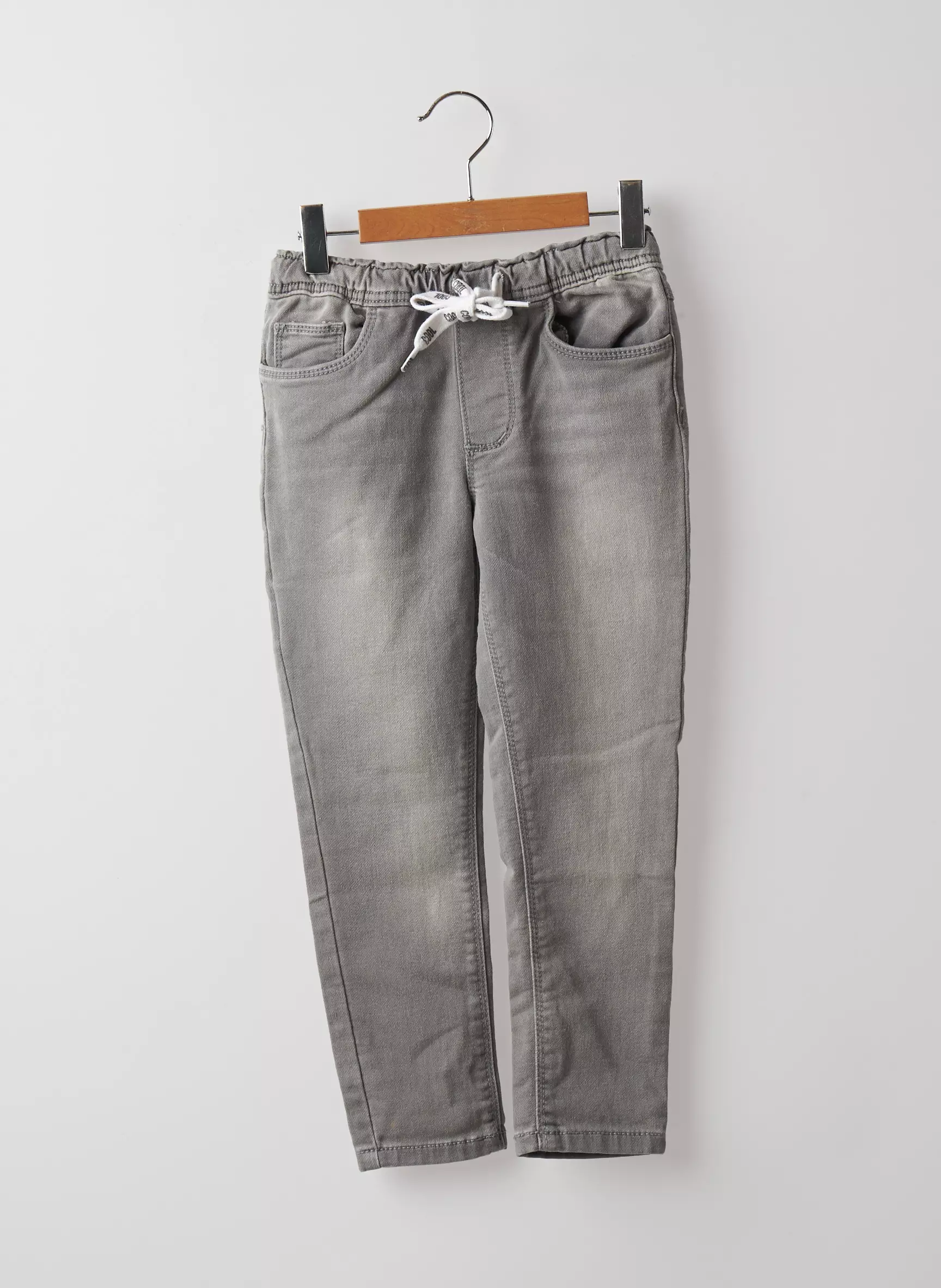 Stooker Jeans Coupe Droite Garcon couleur gris