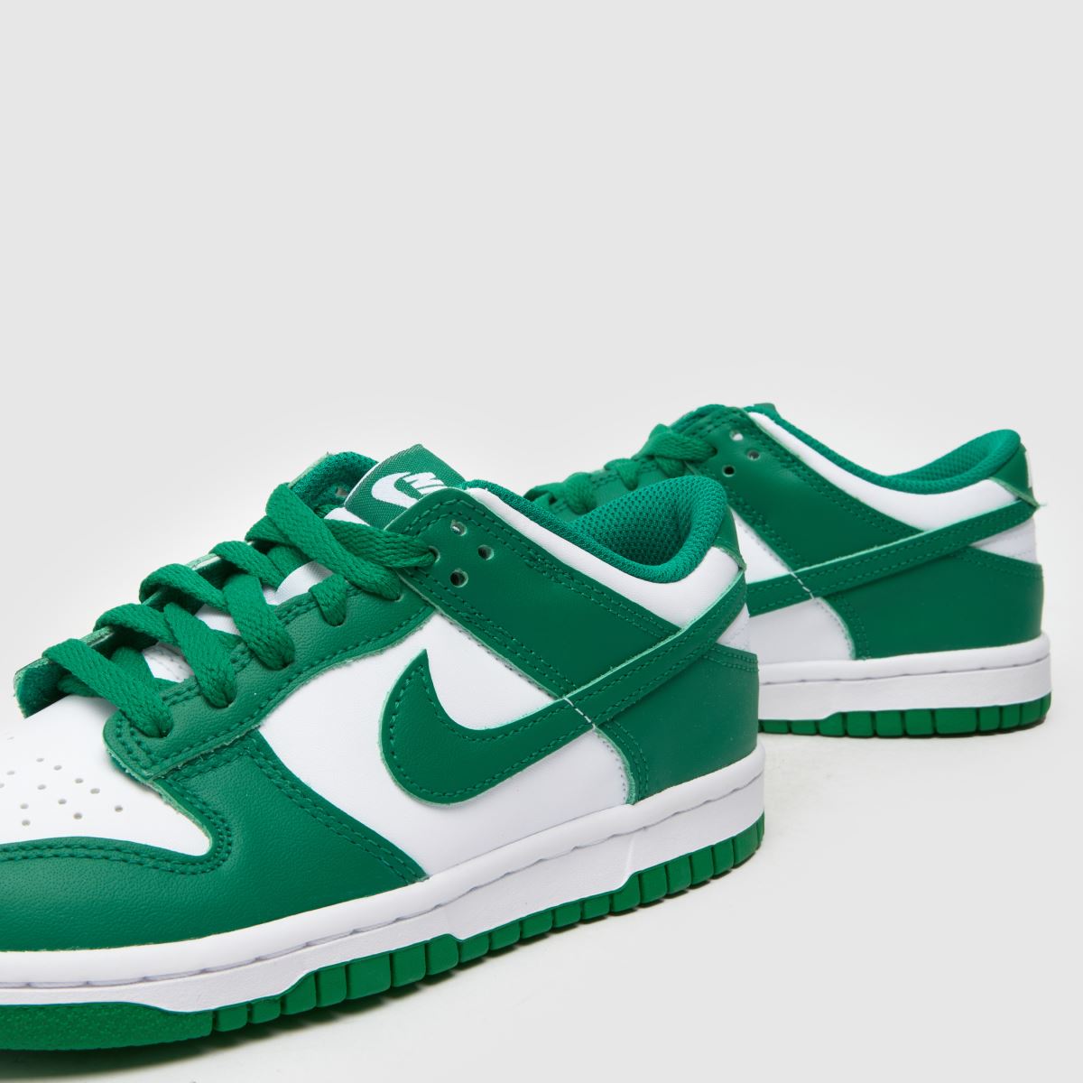 Nike Dunk Low Low gyerek fehér és zöld cipő