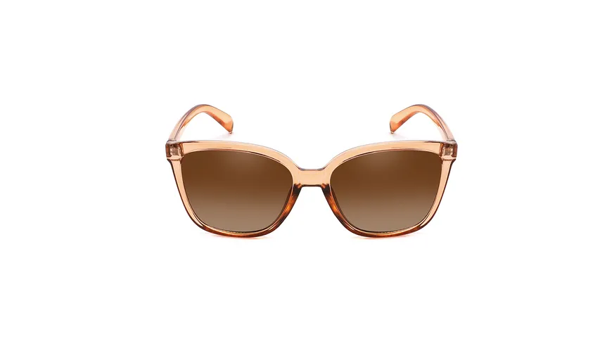 Caresse Brillenmode Sonnenbrille crystal brown