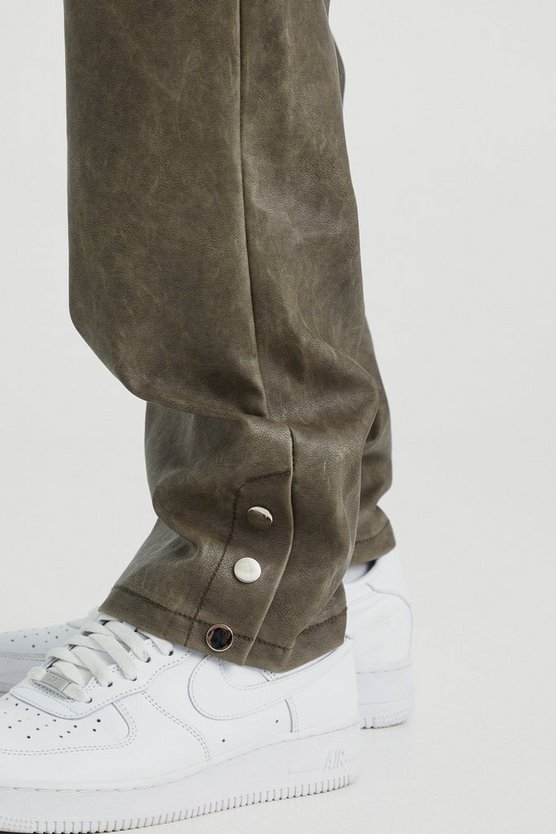 PU-Hose mit geradem Bein