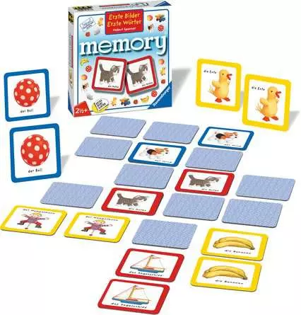 Erste Bilder − Erste Wörter memory® - Kinderspiel ab 2 Jahren