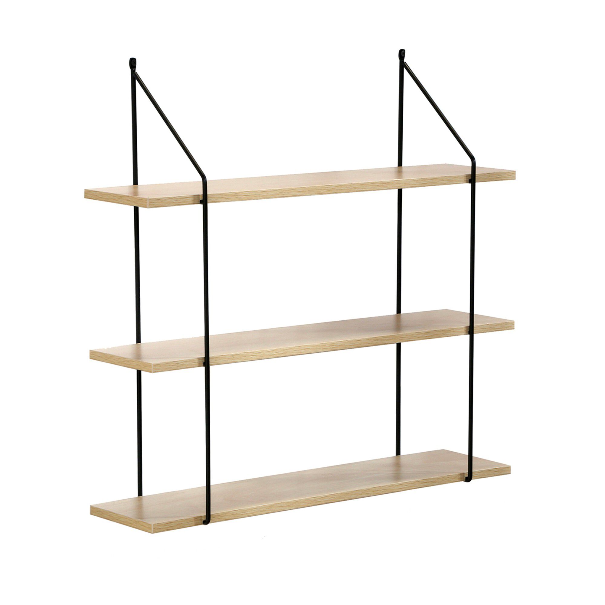 Etagère style industriel métal et bois