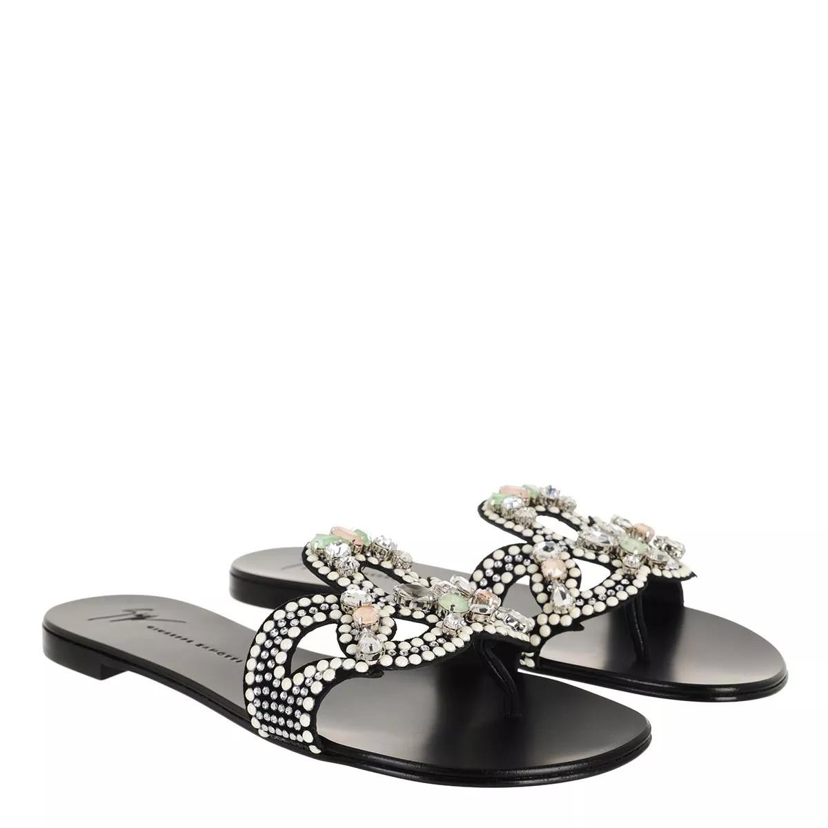 GIUSEPPE ZANOTTI Pantoletten schwarz Slide