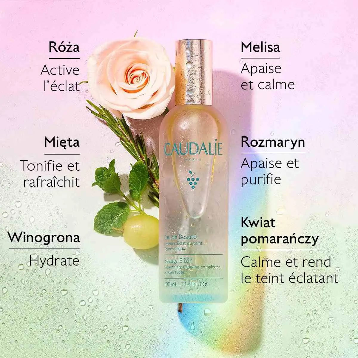 Caudalie Beauty Elixir спреј за лице, 100 мл