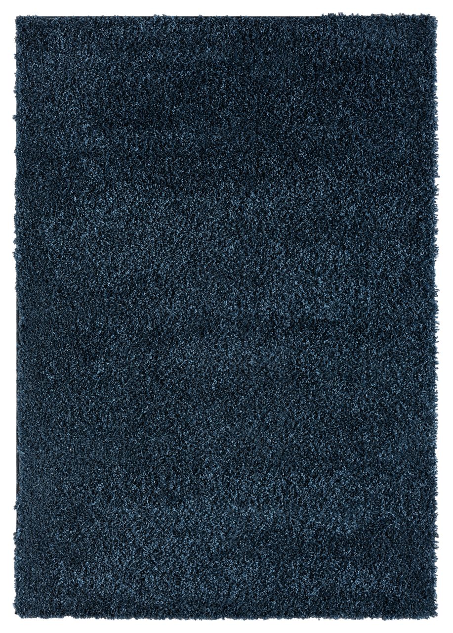 MyFlair Teppich Elodie, 160cm x 230cm, Farbe Dunkelblau, rechteckig, Florhöhe 37mm