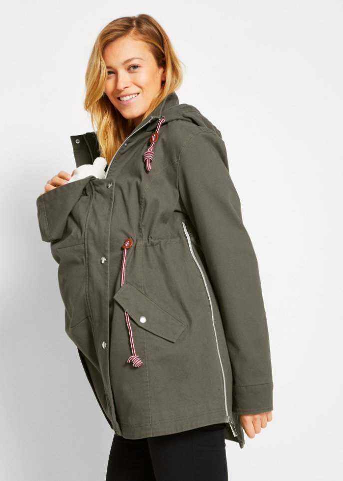 Umstandsjacke/Tragejacke für den Übergang