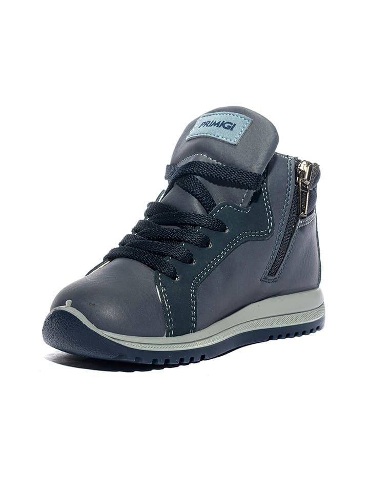 Primigi Leder-Sneakers in Dunkelblau günstig kaufen