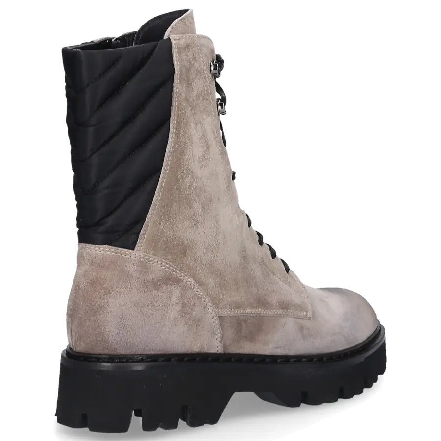 EN AVANT - Stiefeletten 483-02B Veloursleder - beige