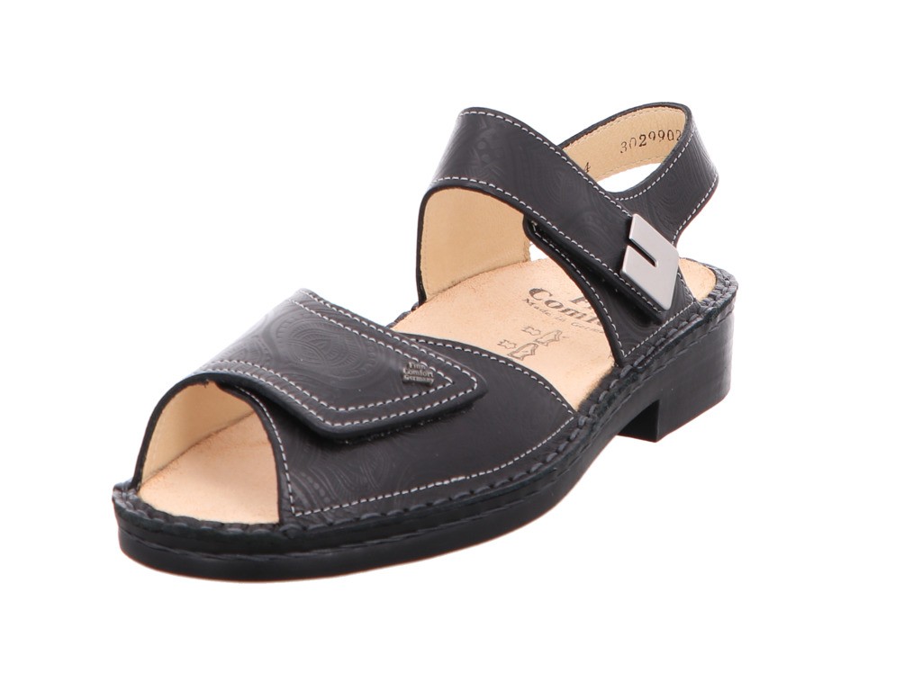FINN COMFORT Komfort Sandalen schwarz