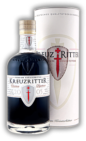 Kreuzritter Premium Kräuter Bitter Elixirum Digestivum 0,5 Liter Kreuzritter Premium Kräuter Bitter Elixirum Digestivum 0,5 Liter Feines Kräuterelixier. 0,5	 Liter - Vol 30%