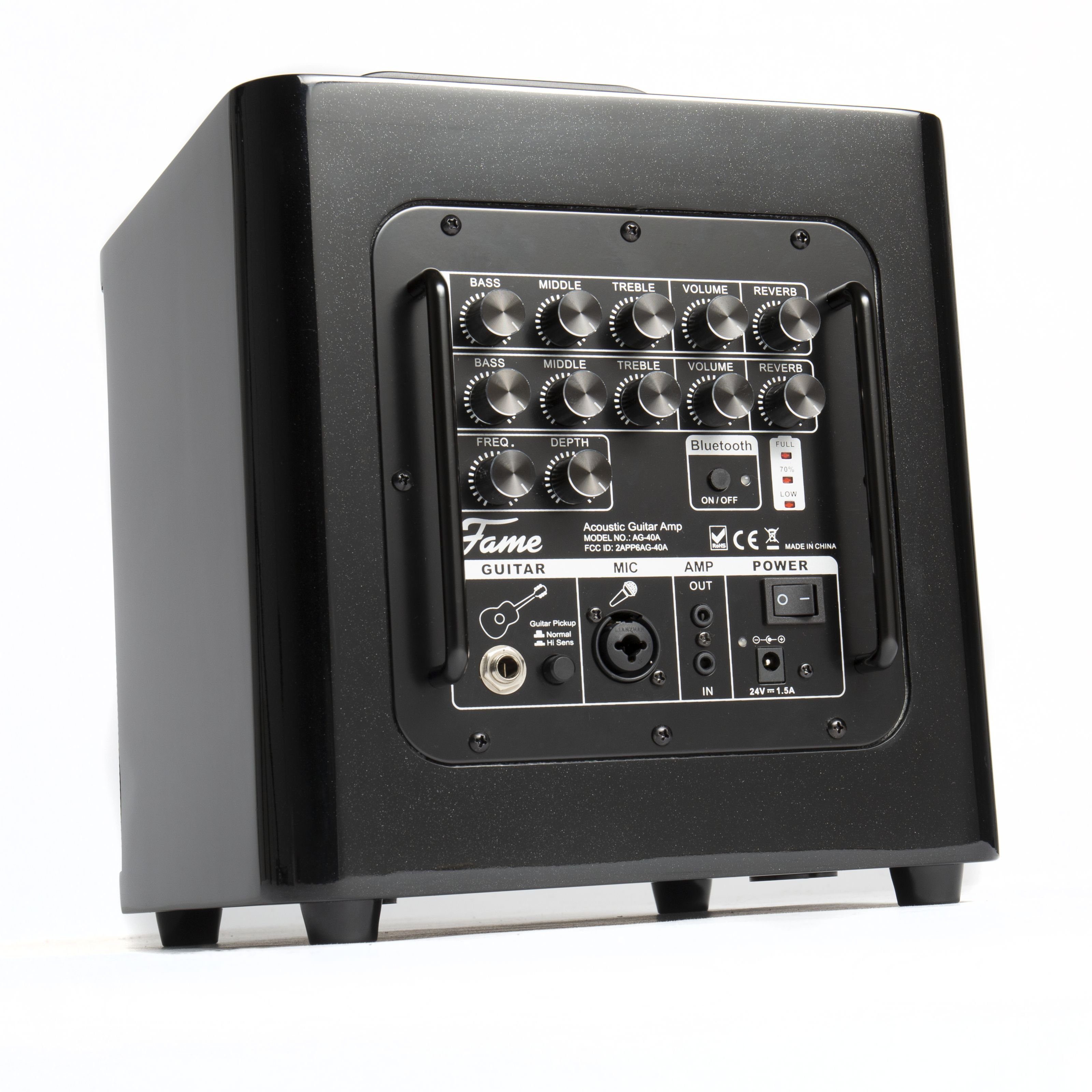 FAME Verstärker (AG-40A Acoustic Amp - Akustikgitarren Verstärker)