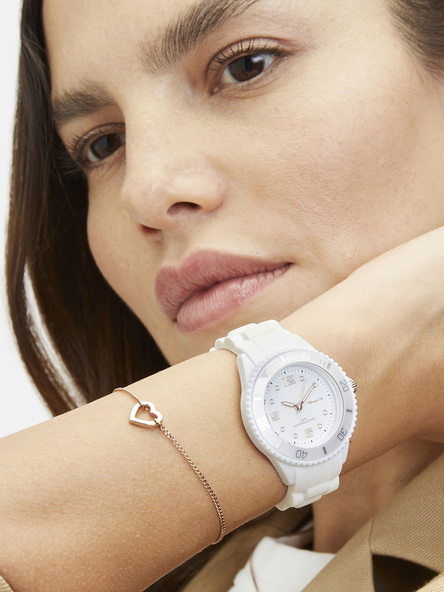 Bracelets - or rose