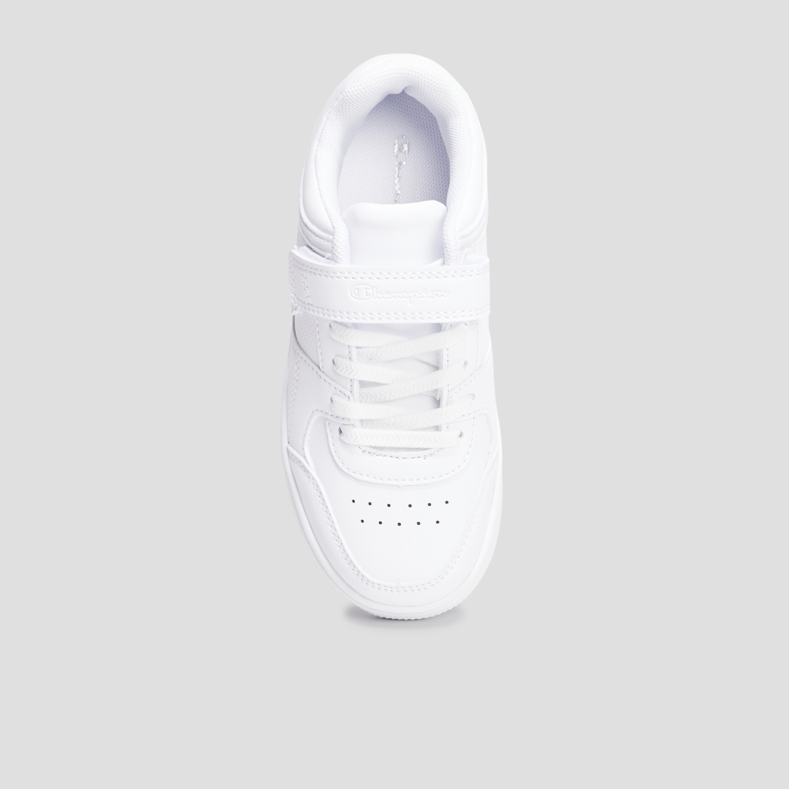 Tennis à lacets Champion Rebound blanc garçon | La Halle